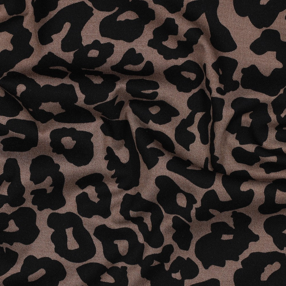 Rosella Stretch-Viskose Animal Print Leo