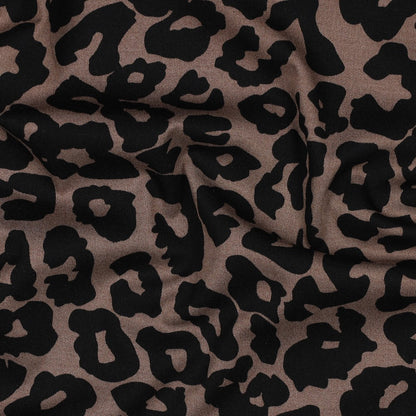 Rosella Stretch-Viskose Animal Print Leo