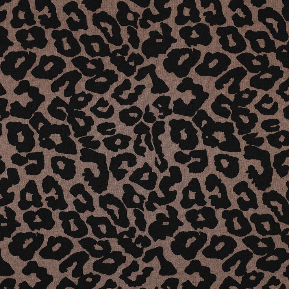 Rosella Stretch-Viskose Animal Print Leo