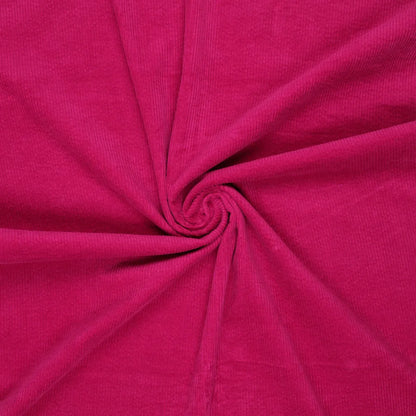 Gewaschener Cordstoff pink 325 g/qm – ideal für Jacken, Kleider und Kinderkleidung