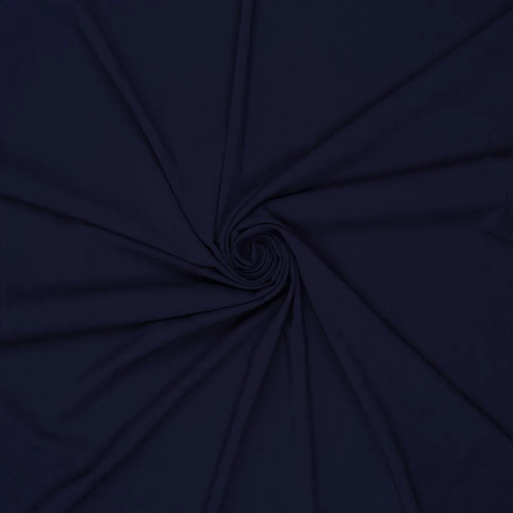 Viscose Poplin Stretch, blau – leichter, fließender Stoff, 140 cm breit