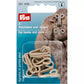 Prym Pelzhaken beige - 3 Stück