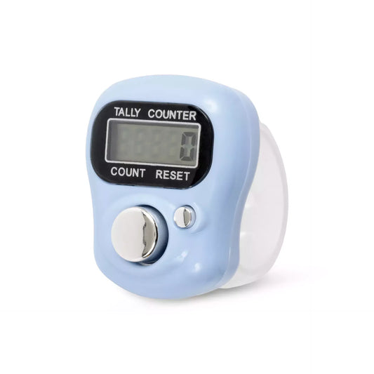 Prym automatischer Reihenzähler digital hellblau mit Fingerband (611883)