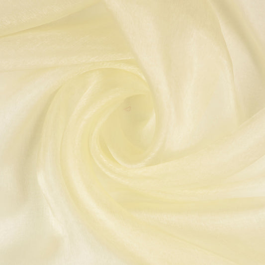 Organza Stoff vom Meter creme