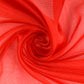 Organza Stoff vom Meter rot