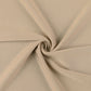 Scuba Stoff beige garngefärbt – elastisch, farbecht und formstabil