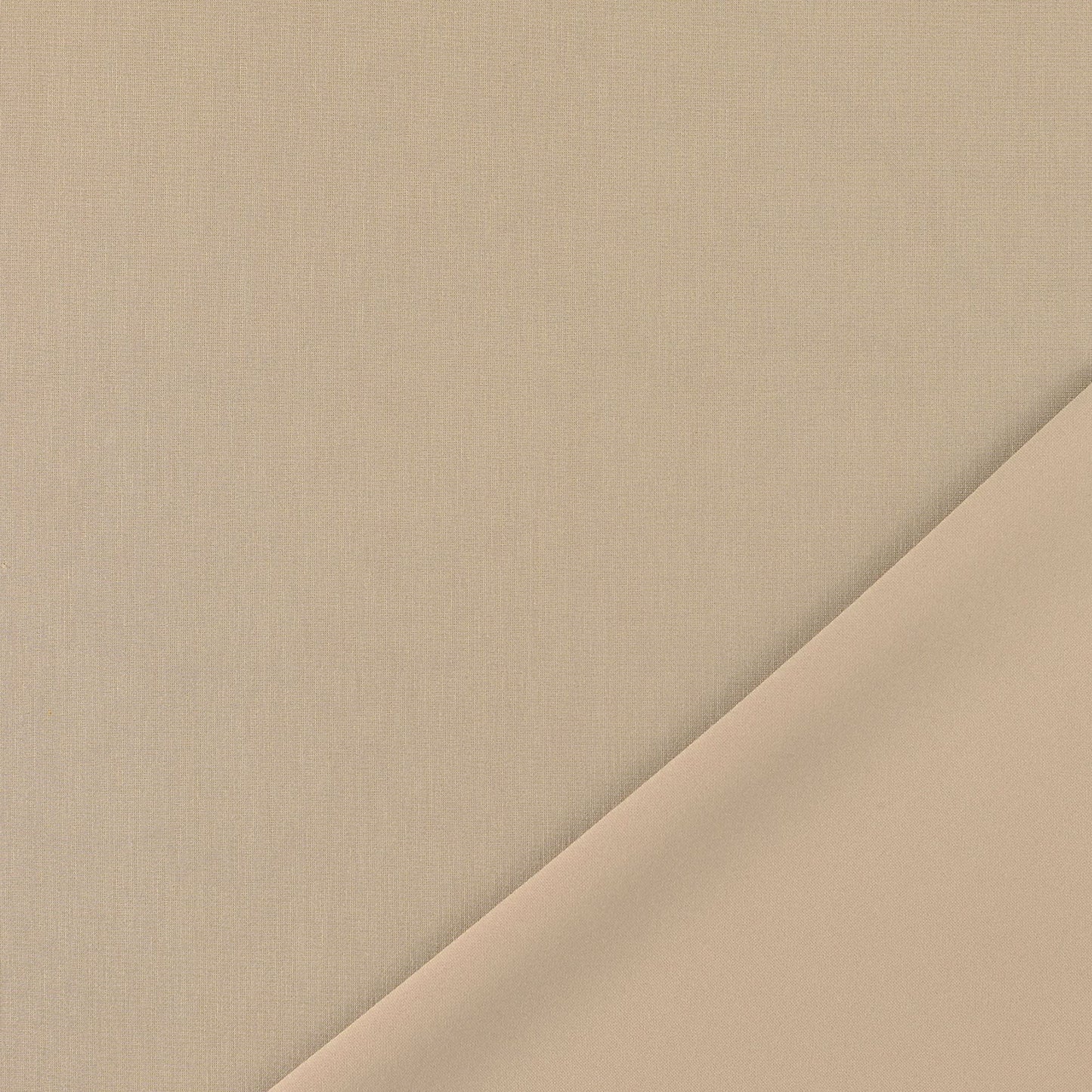 Scuba Stoff beige garngefärbt – elastisch, farbecht und formstabil