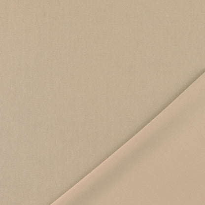 Scuba Stoff beige garngefärbt – elastisch, farbecht und formstabil