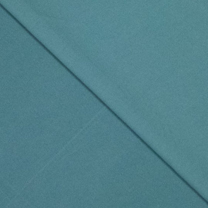 Viskose Twill Stoff in Sea Pine Blaugrün