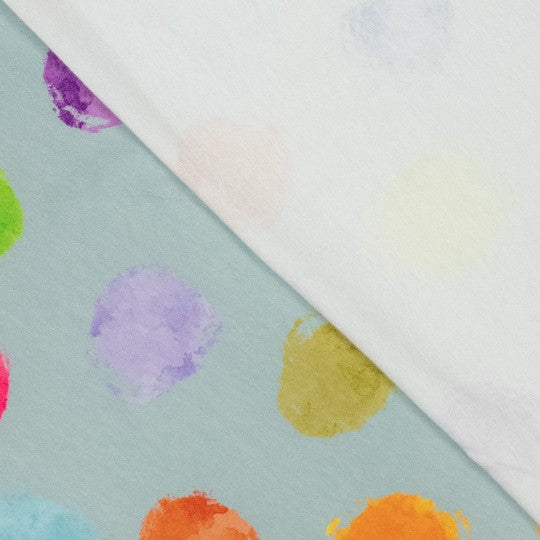 French Terry Aquarell Punkte