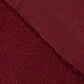 Soft Teddy Teddyplüsch in weinrot aus Polyester – weicher, voluminöser Teddystoff