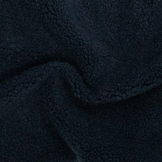Soft Teddy Teddyplüsch in dunkelblau aus Polyester – weicher, voluminöser Teddystoff