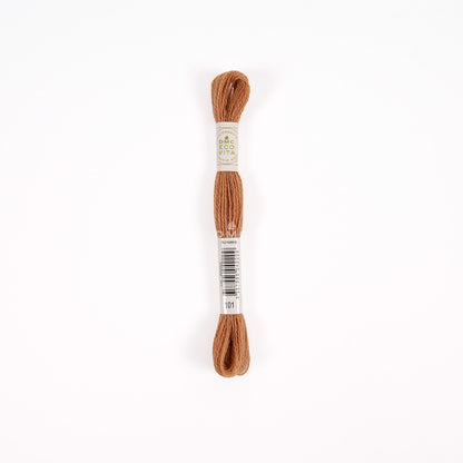 DMC Eco Vita Stick- und Stopfgarn braun / Erdtöne – Bio Wolle 16m