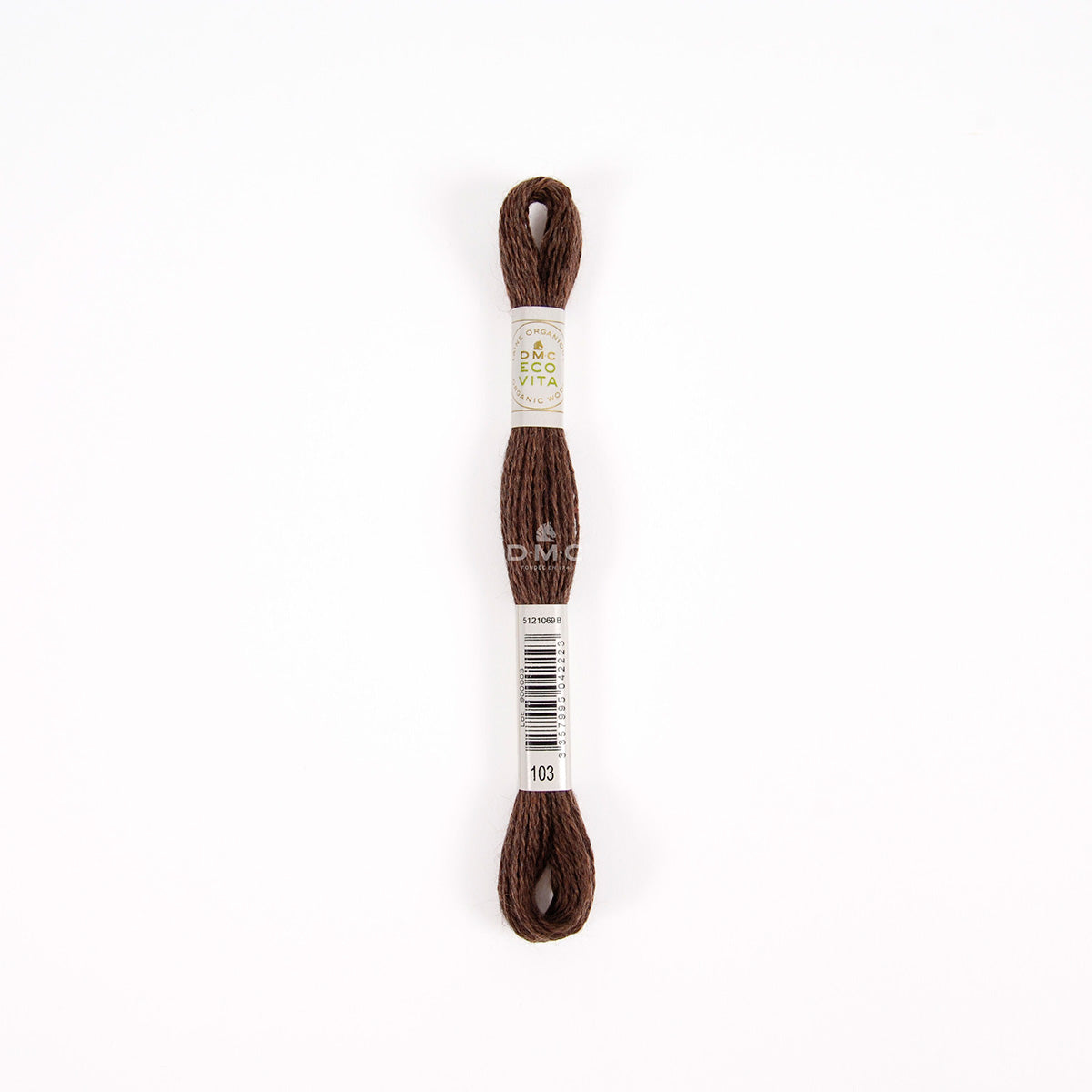 DMC Eco Vita Stick- und Stopfgarn braun / Erdtöne – Bio Wolle 16m