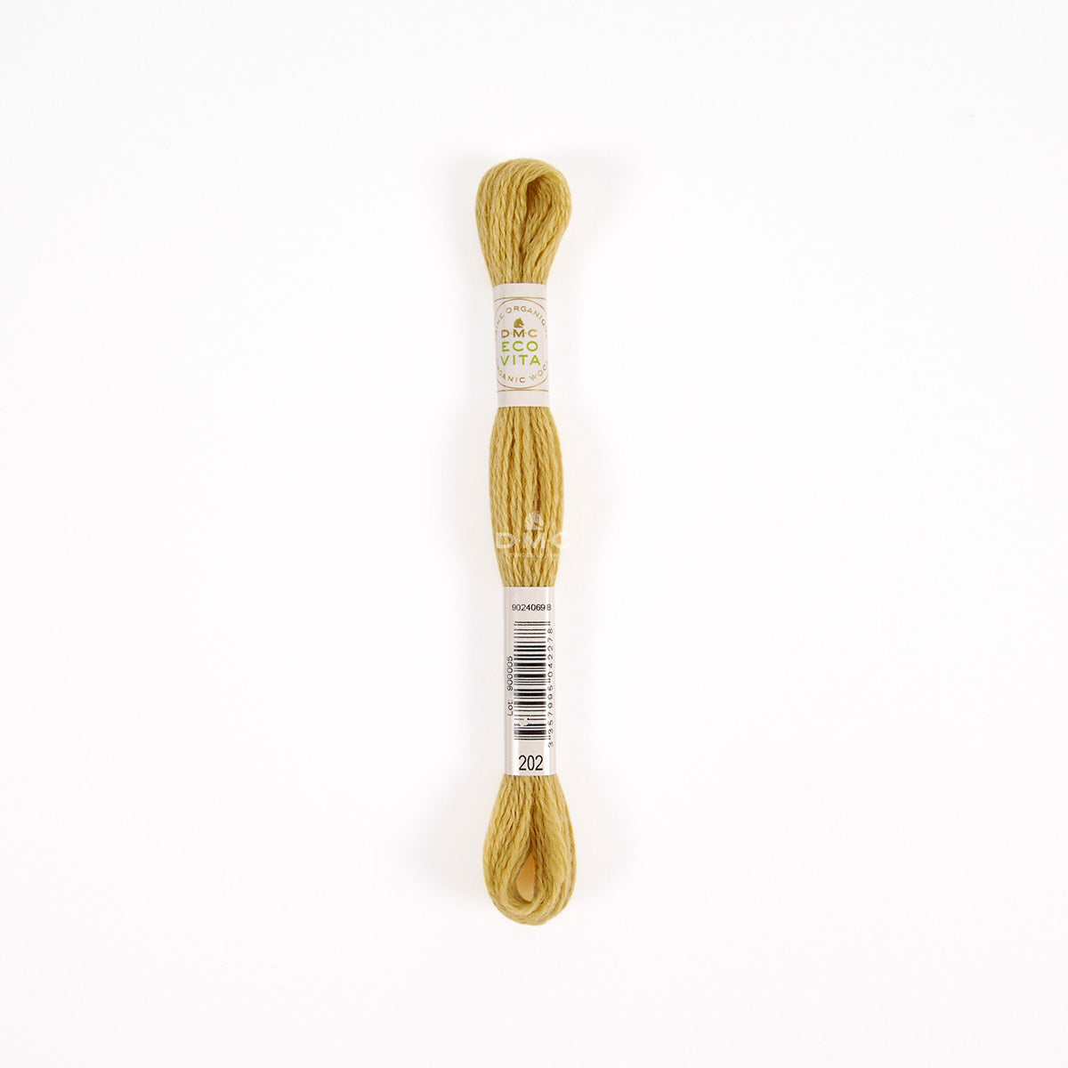 DMC Eco Vita Stick- und Stopfgarn orange / gelb – Bio Wolle 16m