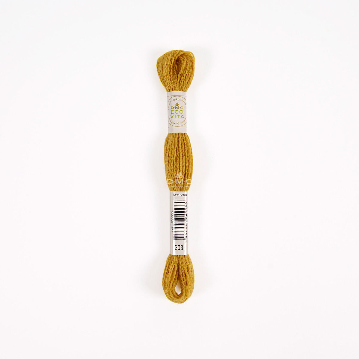 DMC Eco Vita Stick- und Stopfgarn orange / gelb – Bio Wolle 16m