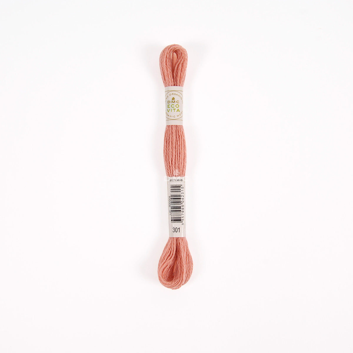 DMC Eco Vita Stick- und Stopfgarn orange / gelb – Bio Wolle 16m