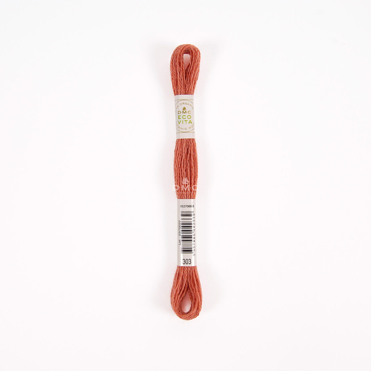 DMC Eco Vita Stick- und Stopfgarn orange / gelb – Bio Wolle 16m
