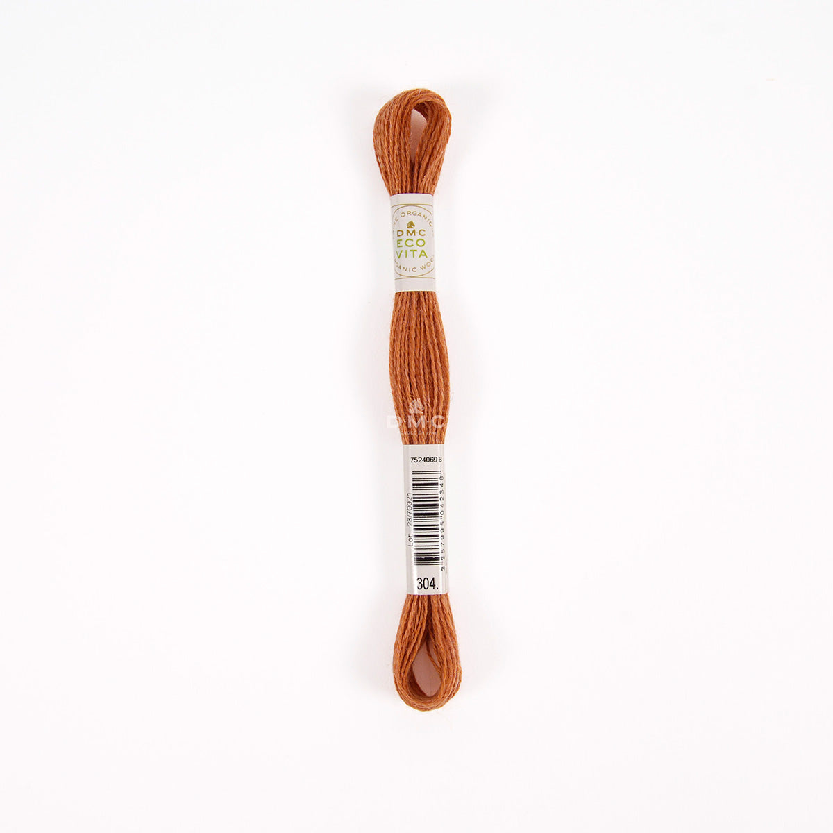DMC Eco Vita Stick- und Stopfgarn orange / gelb – Bio Wolle 16m
