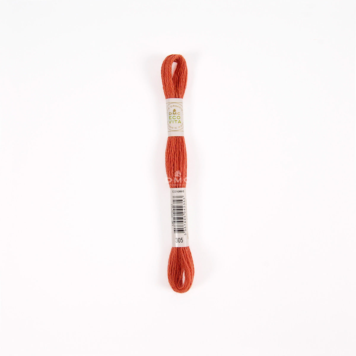 DMC Eco Vita Stick- und Stopfgarn orange / gelb – Bio Wolle 16m