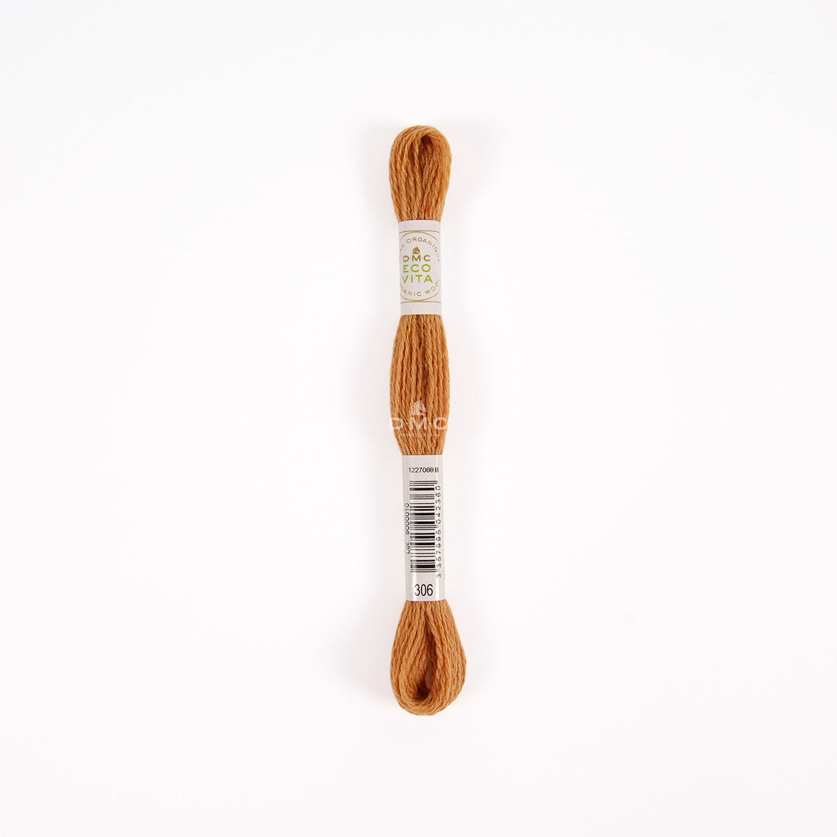 DMC Eco Vita Stick- und Stopfgarn orange / gelb – Bio Wolle 16m