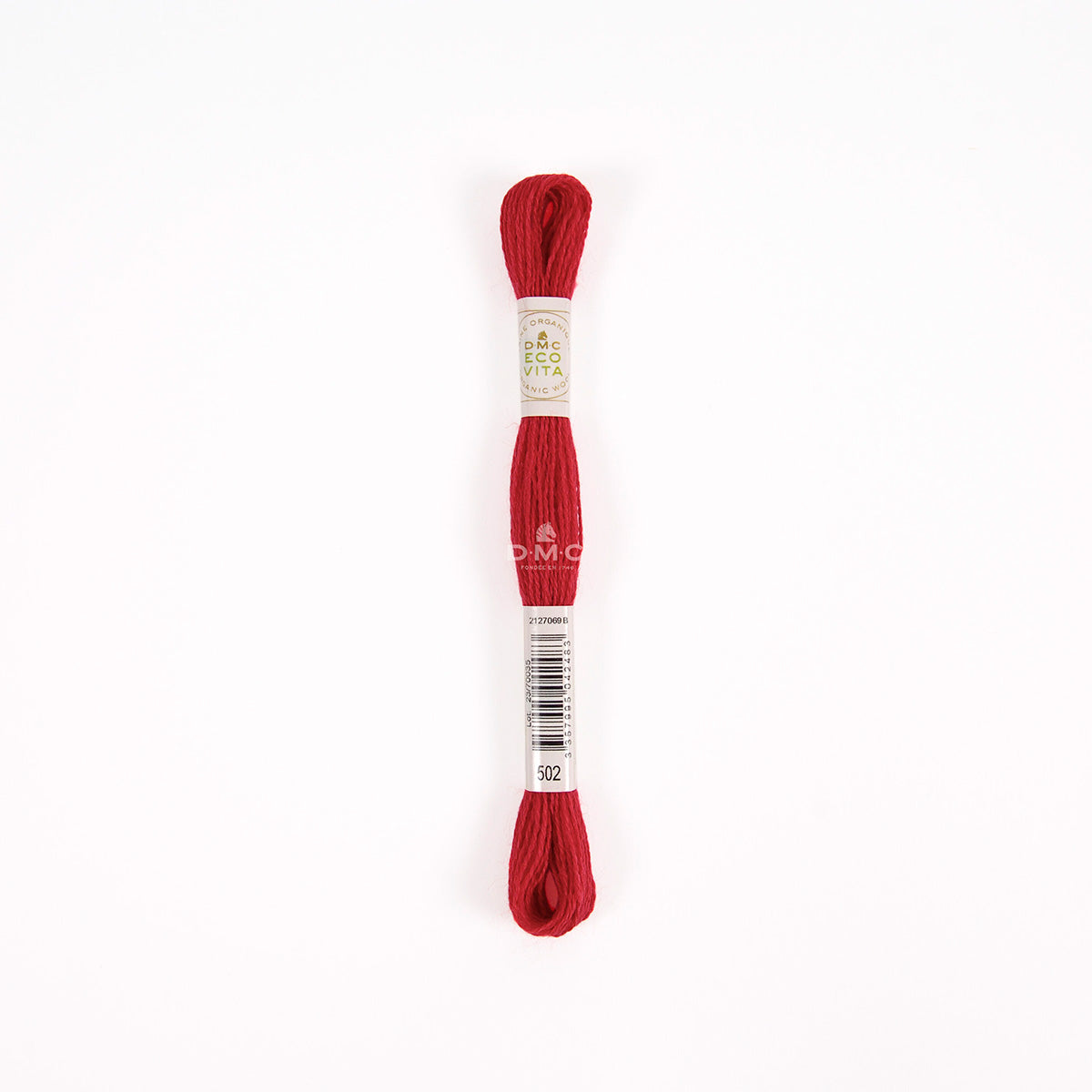 DMC Eco Vita Stick- und Stopfgarn rot / rosa / beere – Bio Wolle 16m