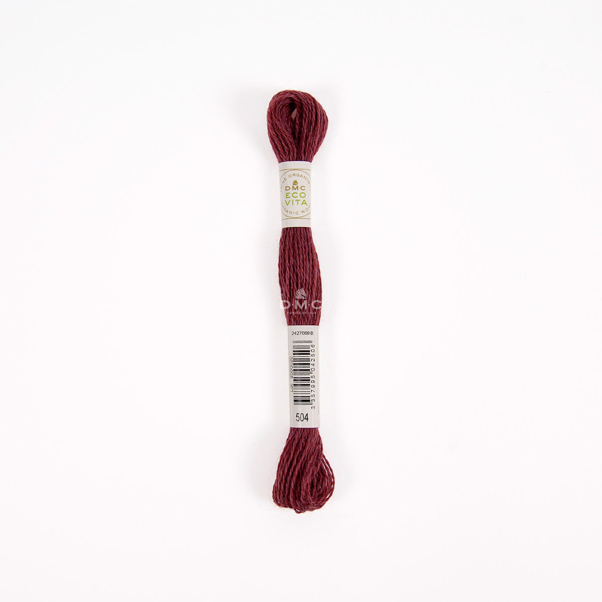 DMC Eco Vita Stick- und Stopfgarn rot / rosa / beere – Bio Wolle 16m