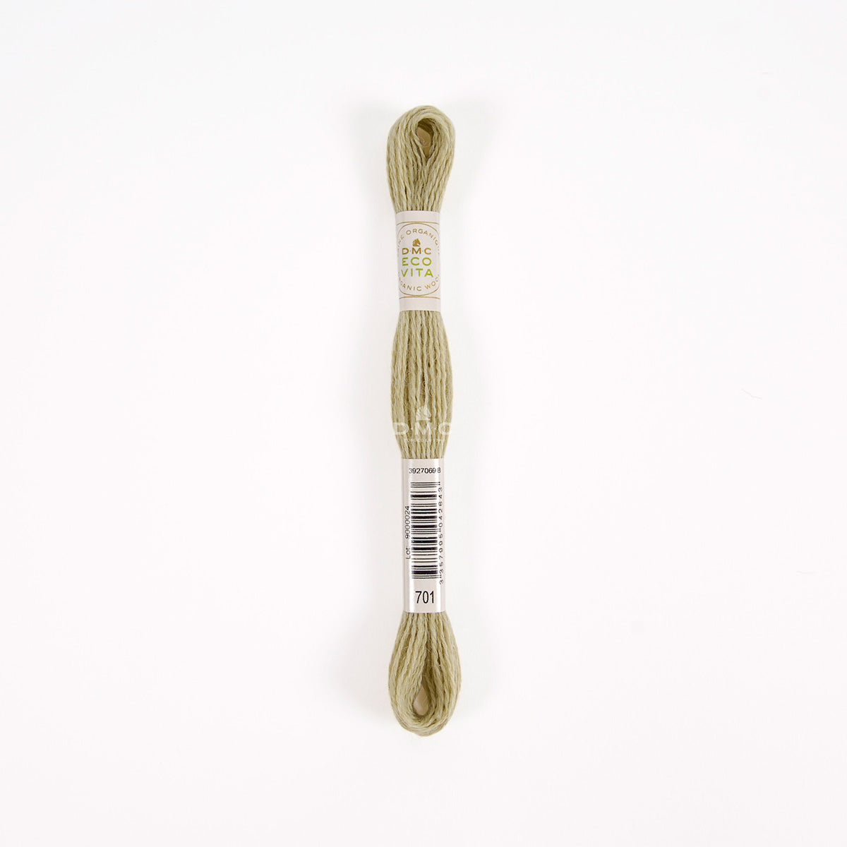 DMC Eco Vita Stick- und Stopfgarn grün – Bio Wolle 16m zum Stopfen