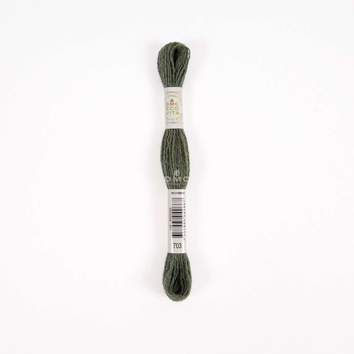 DMC Eco Vita Stick- und Stopfgarn grün – Bio Wolle 16m zum Stopfen