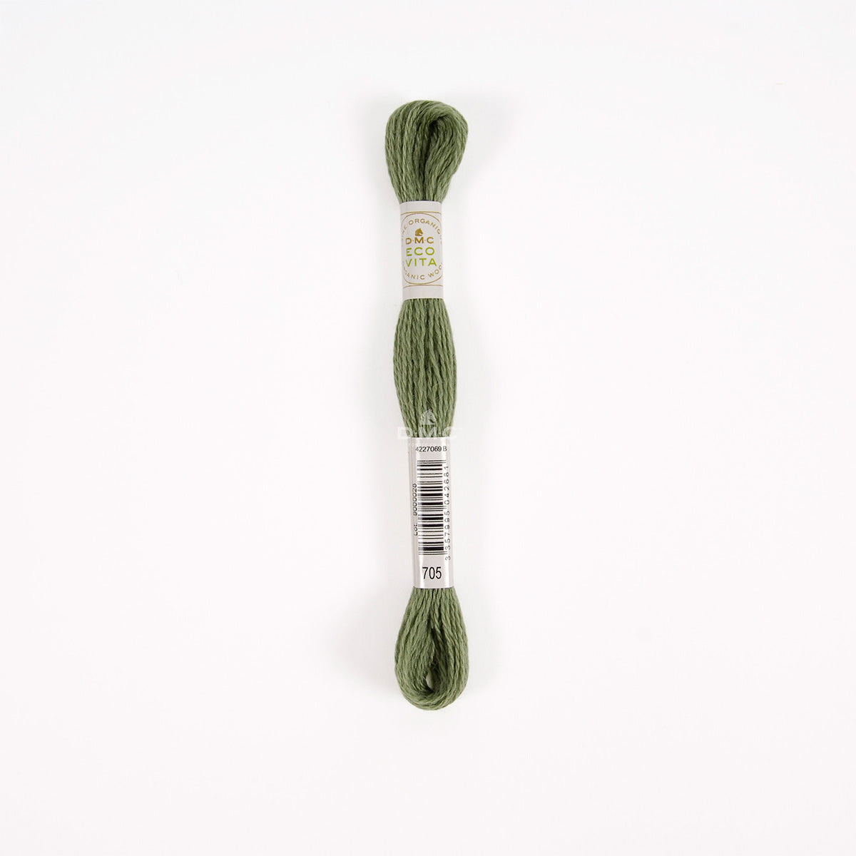 DMC Eco Vita Stick- und Stopfgarn grün – Bio Wolle 16m zum Stopfen