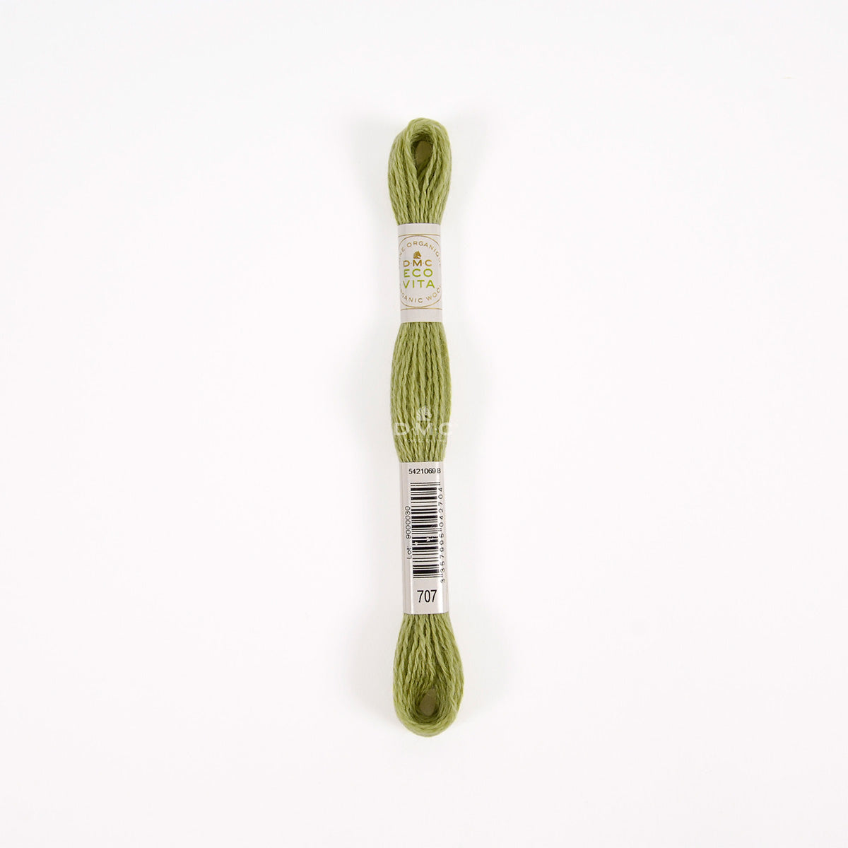 DMC Eco Vita Stick- und Stopfgarn grün – Bio Wolle 16m zum Stopfen