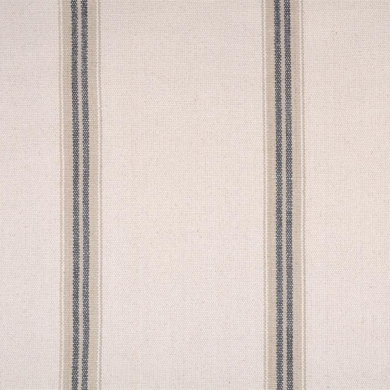 Baumwollpanama Montauban grau Streifen 600 g qm