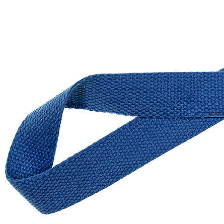 Baumwoll-gurtband 30 m royalblau