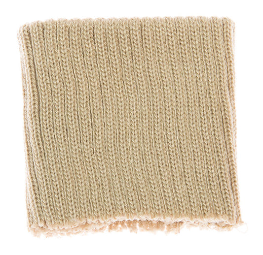 VENO Ersatzbündchen für Ärmel aus Acryl 6 cm hoch, beige