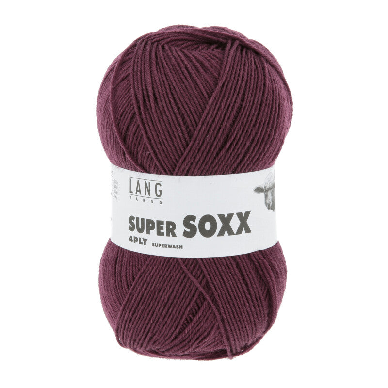 LANGYARNS SUPER SOXX UNI 4-FACH Sockenwolle 100 g