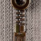 M 60 Metall - Reißverschluss Teilbar 70 cm antik gold