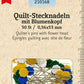 Quilt-Stecknadeln mit Blumenkopf 0,53 x 53 mm