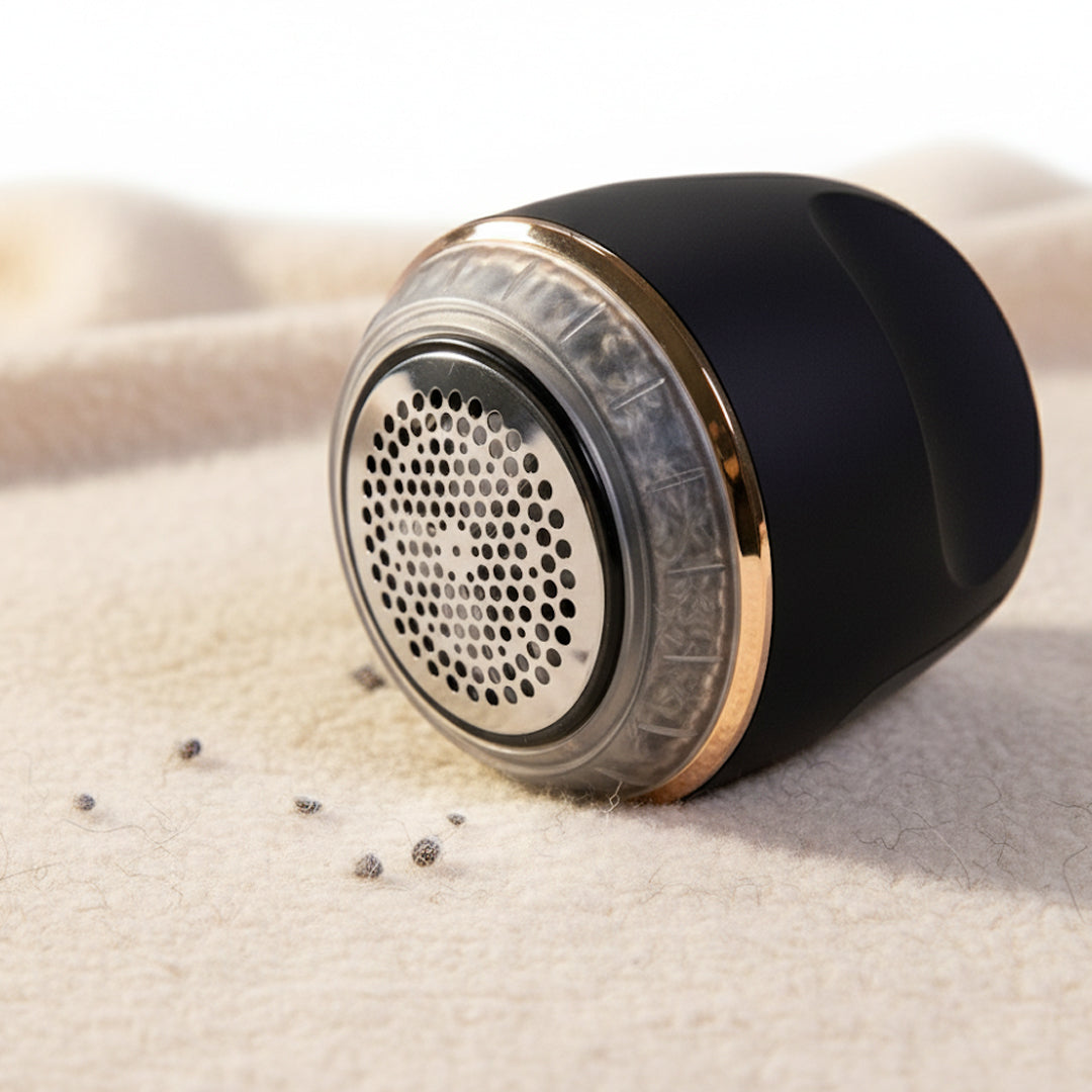 Elektrischer Fusselrasierer mit Akku und USB-C für Pullover & Textilien