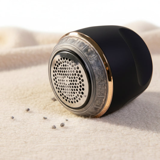 Elektrischer Fusselrasierer mit Akku und USB-C für Pullover & Textilien