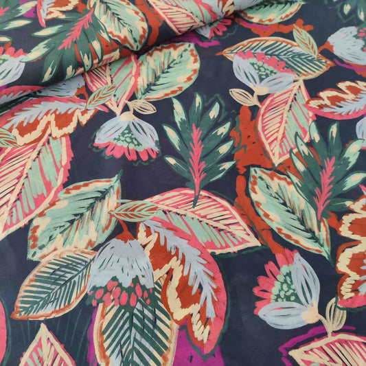 Colourful leaves cotton