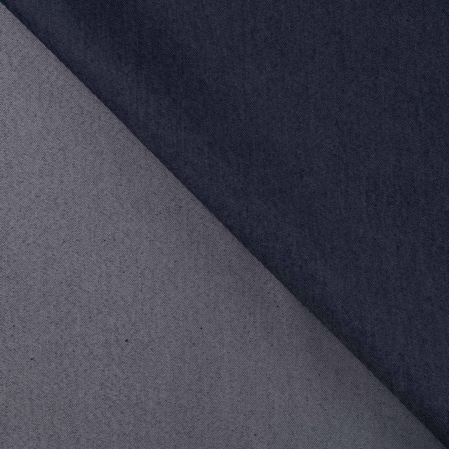 Baumwoll-Polyester-Denim mit 2 % Elasthan