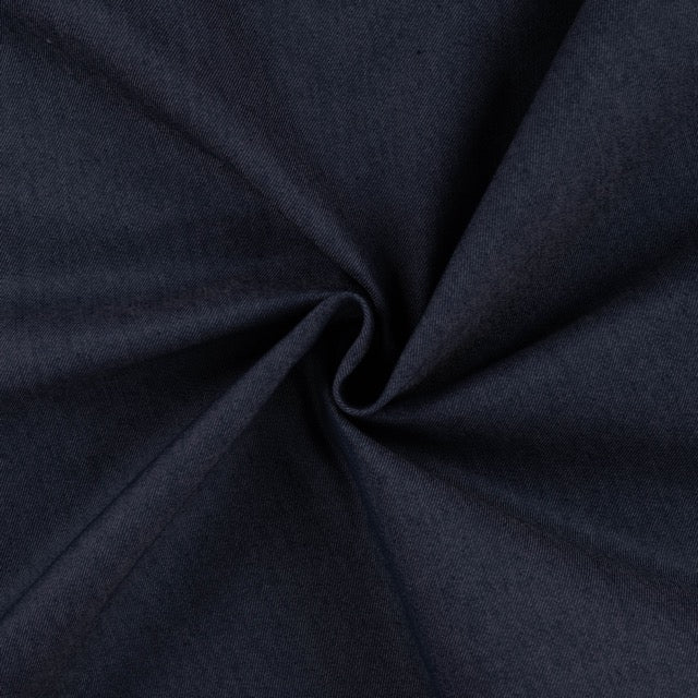 Baumwoll-Polyester-Denim mit 2 % Elasthan