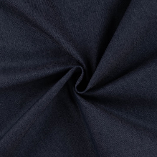 Baumwoll-Polyester-Denim mit 2 % Elasthan