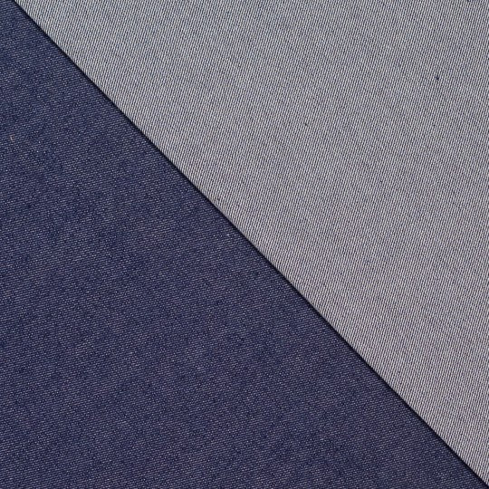 Baumwoll-Jeansstoff dunkelblau