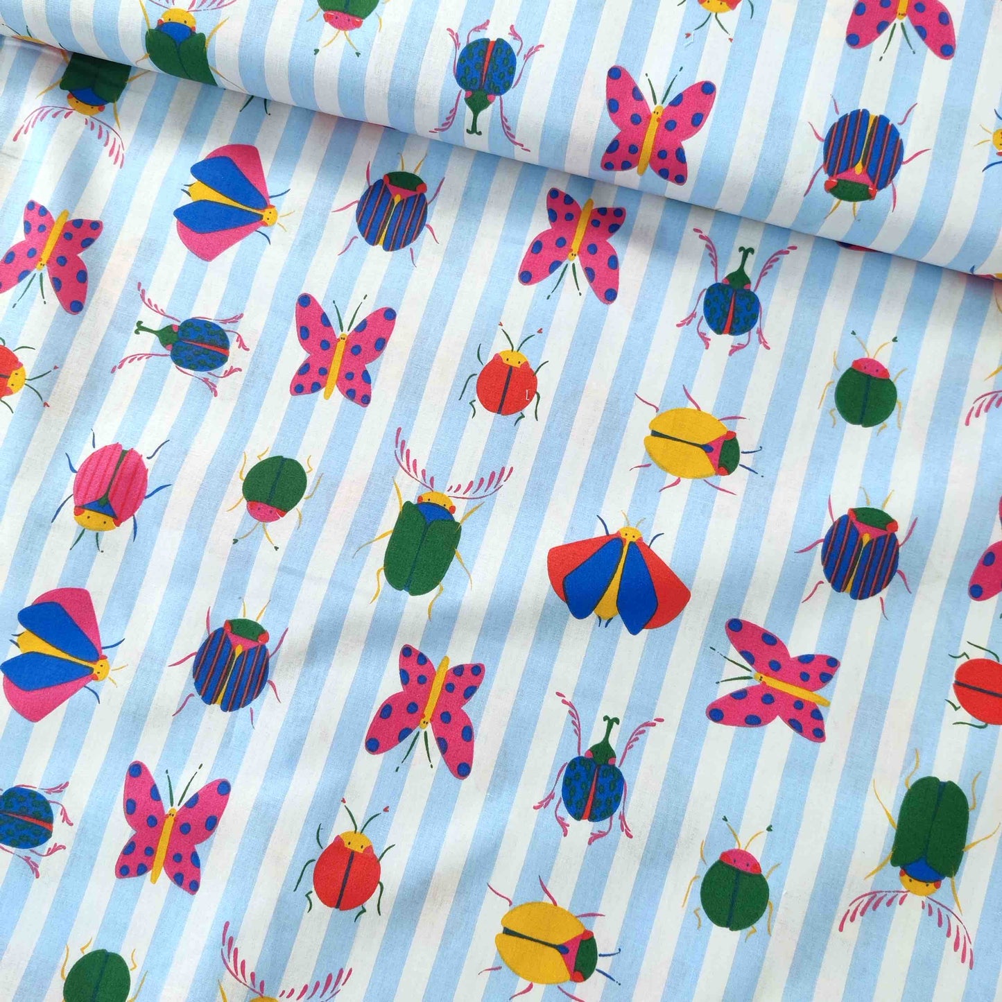 Baumwollstoff Bugs & Butterflys