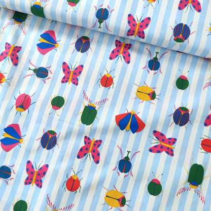 Baumwollstoff Bugs & Butterflys