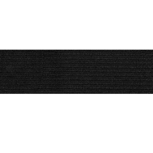 Gummiband 15 mm schwarz