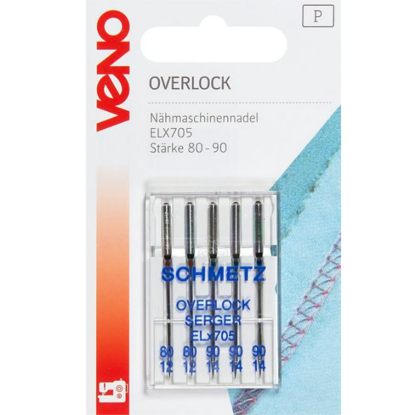 Nadeln für Overlock-Maschinen