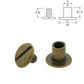 Buchschraube 10 mm