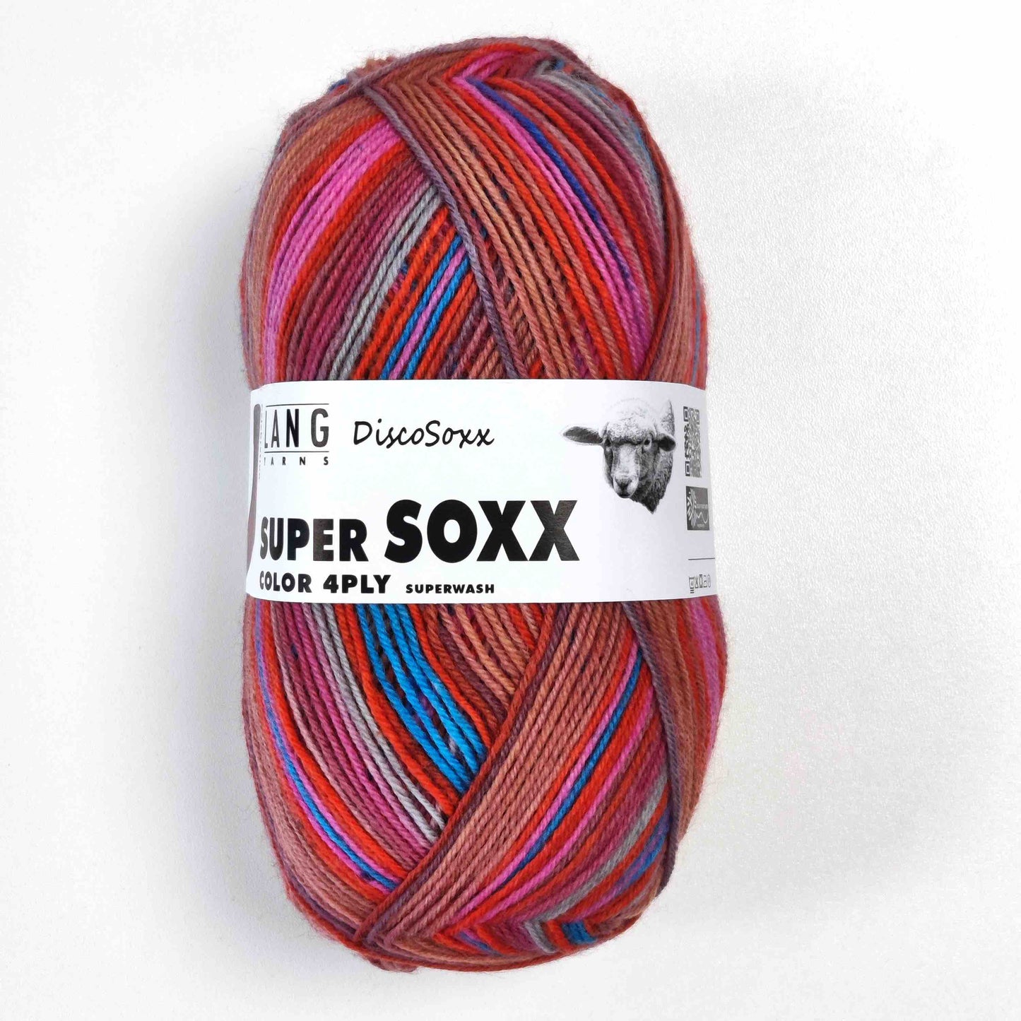 Lang Yarns Super Soxx 4-fach DiscoSoxx